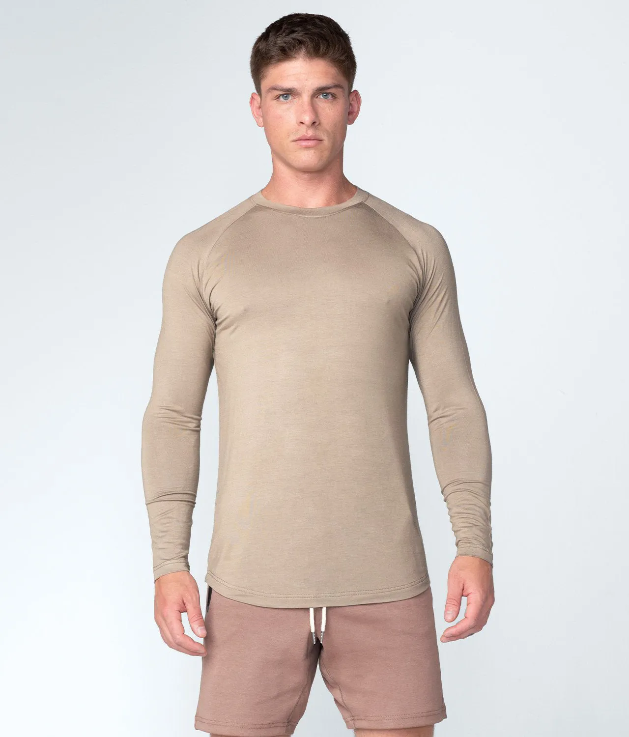 1150 . Viscose Regular-Fit Shirt - Lunar Rock