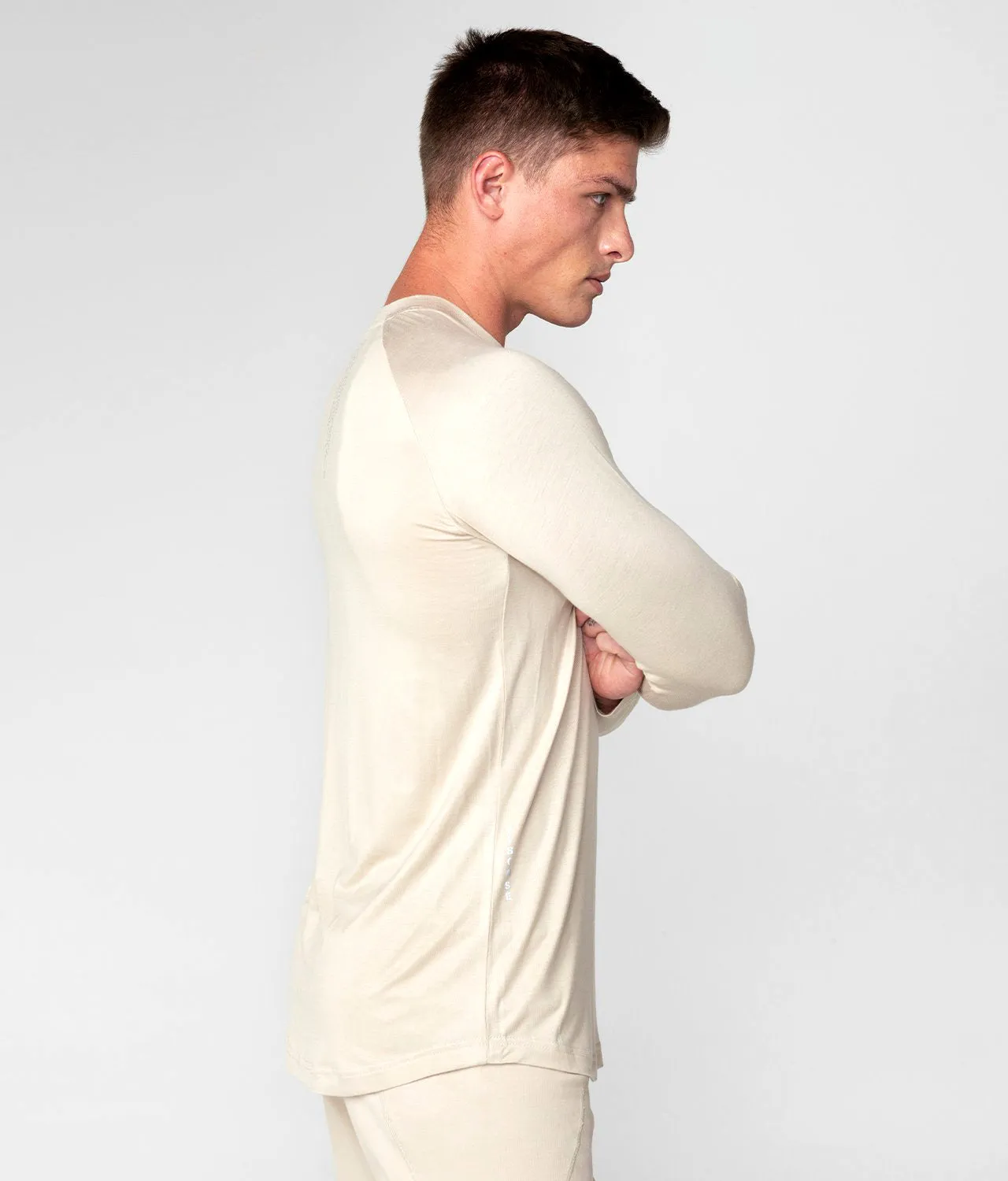 1150 . Viscose Regular-Fit Shirt - Stone
