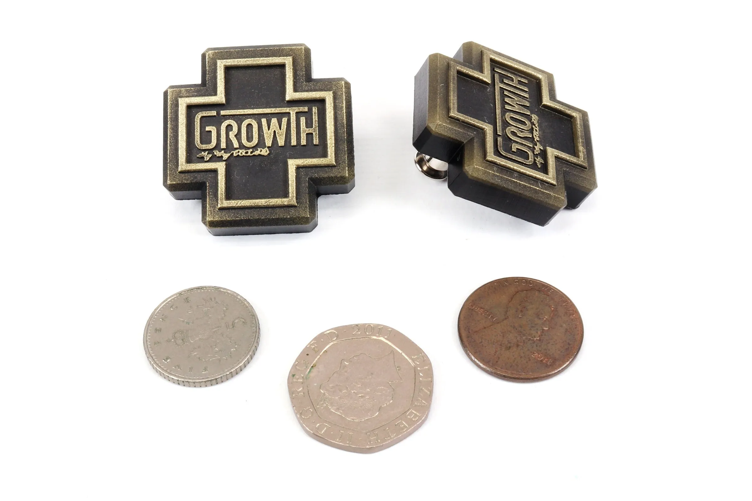 Bridget Growth Plus Symbol Pin - Guilty Gear