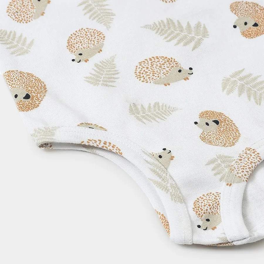 Buddy Girls Printed Vest- Pack of 3