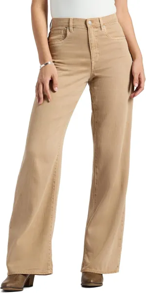 Buffalo David Bitton Women's Addie High Rise Wide Leg Jeans