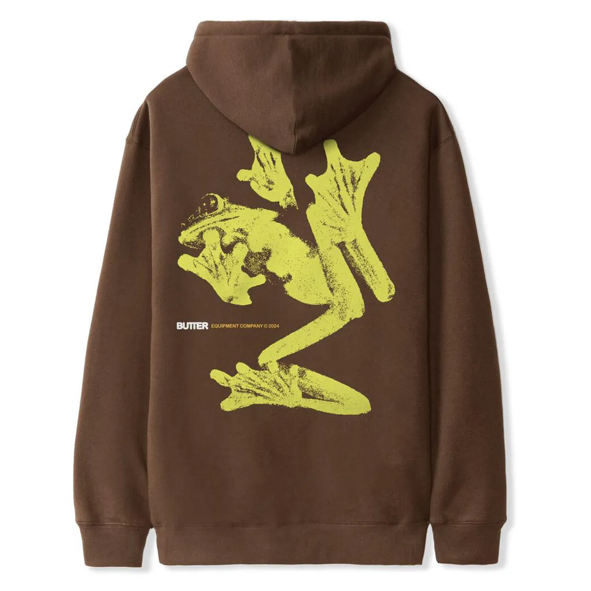Butter Goods - Amphibian Hoodie Chocolate