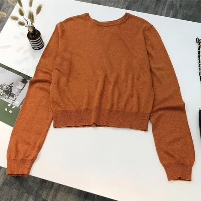 Fashionable High Stretch Sweater