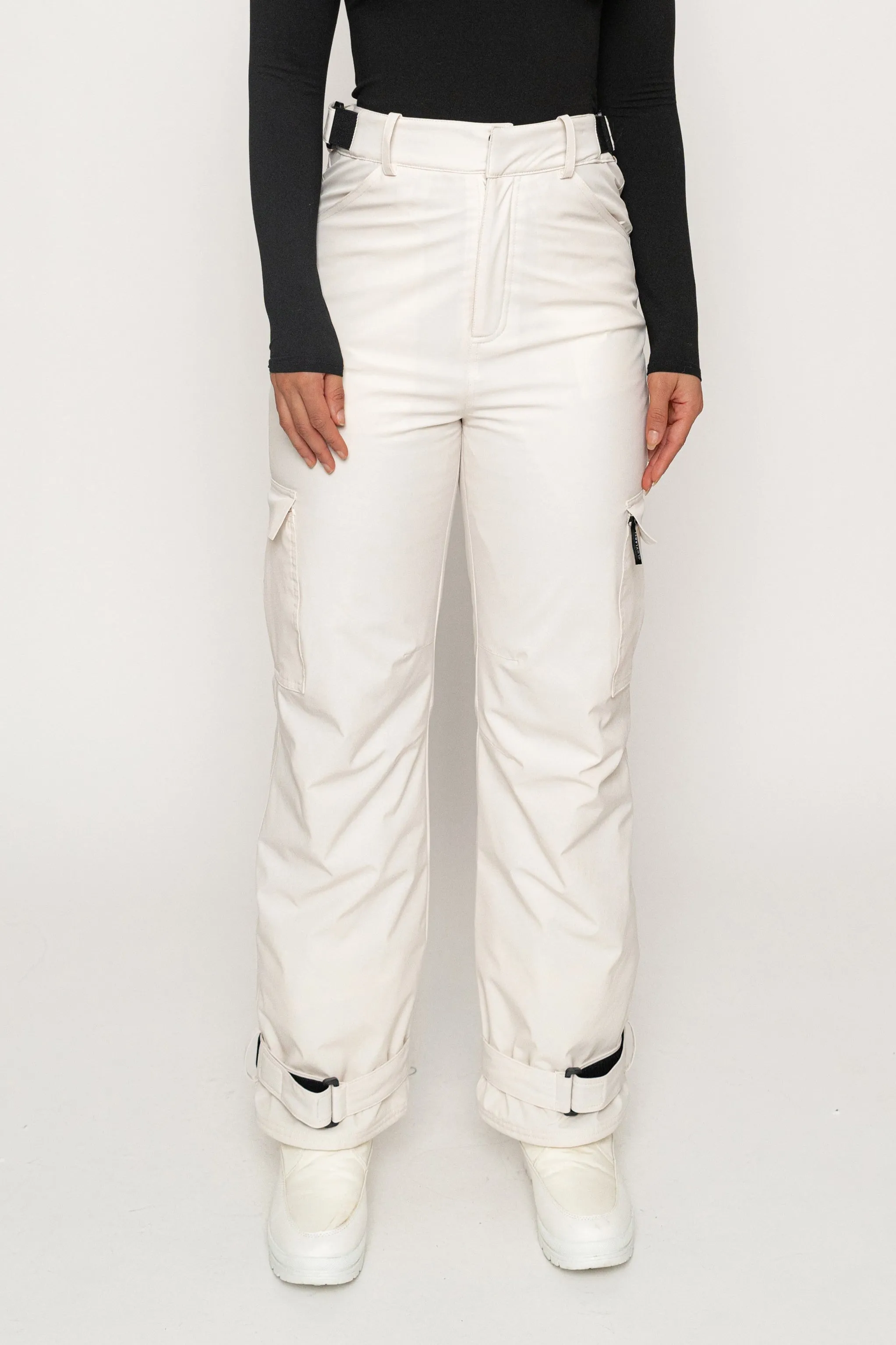 Ivory Snowfall Ski Pants