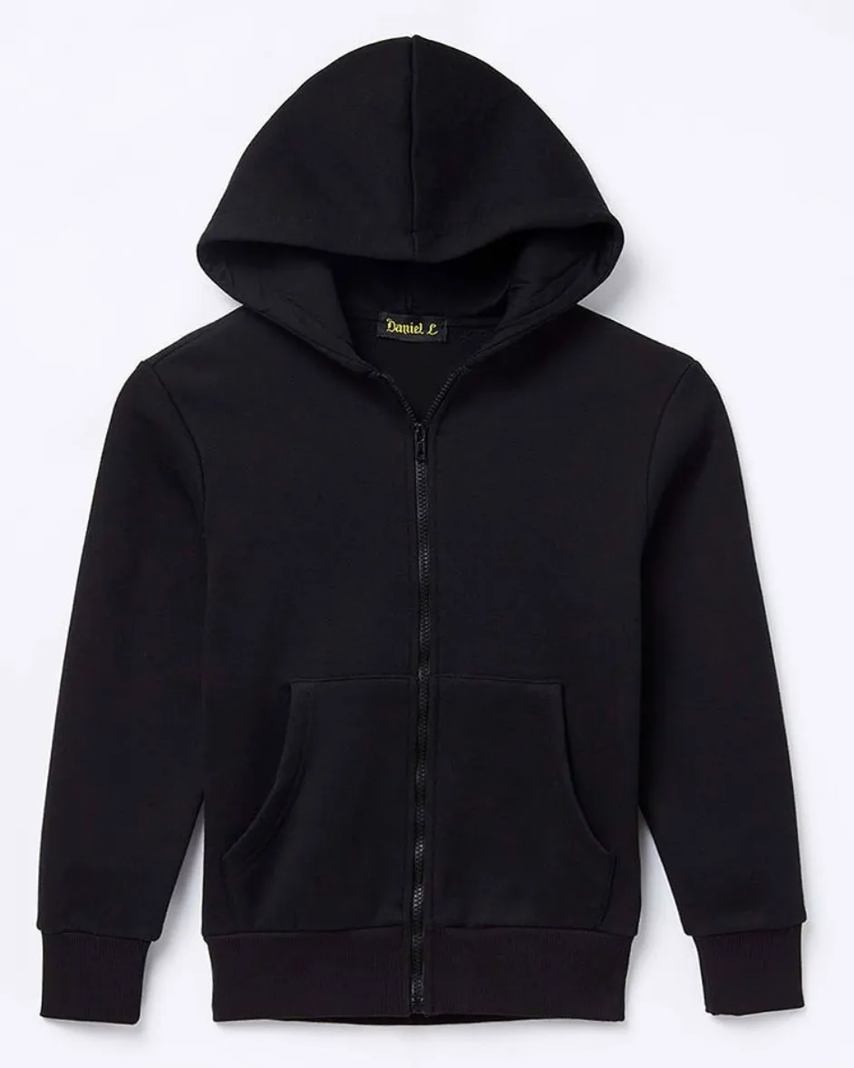 KIDS FLEECE ZIP SWEATER DANIEL K mjk-654f