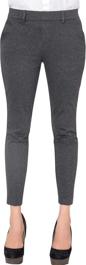 Marycrafts Women's Pull On Stretch Yoga Dress Business Work Pants
