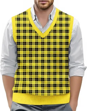 Mens V Neck Sleeveless Knit Pullover Argyle Sweater Vest Casual Business Work Slim Fit Lightweight Tank Tops