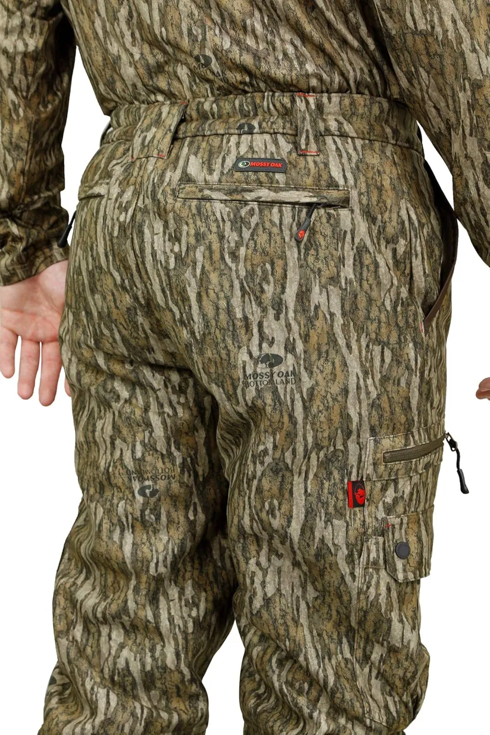Mossy Oak Sherpa Fleece Lined Camo Hunting Pants for Men