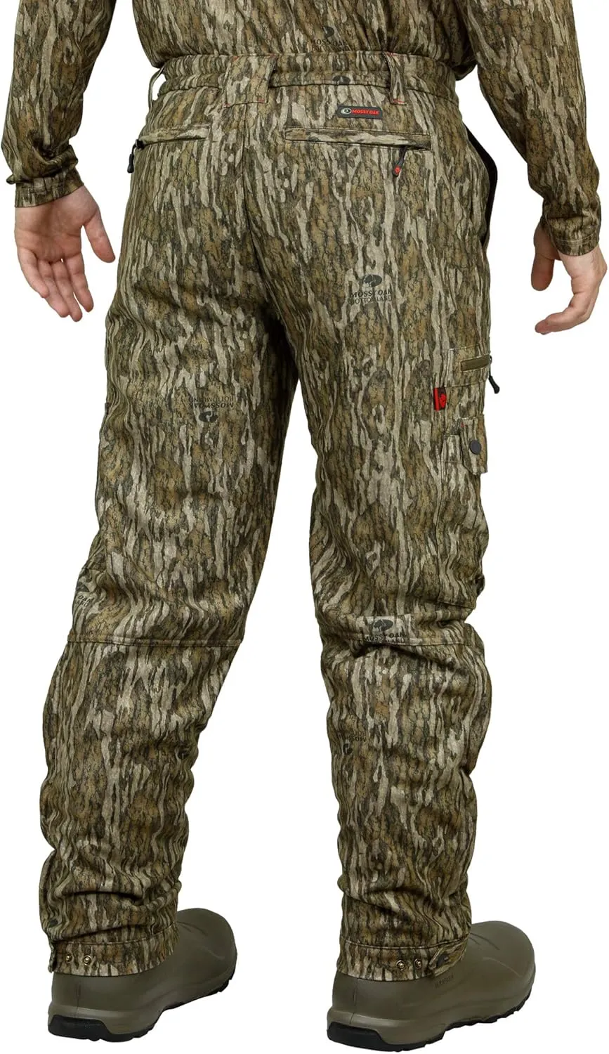 Mossy Oak Sherpa Fleece Lined Camo Hunting Pants for Men