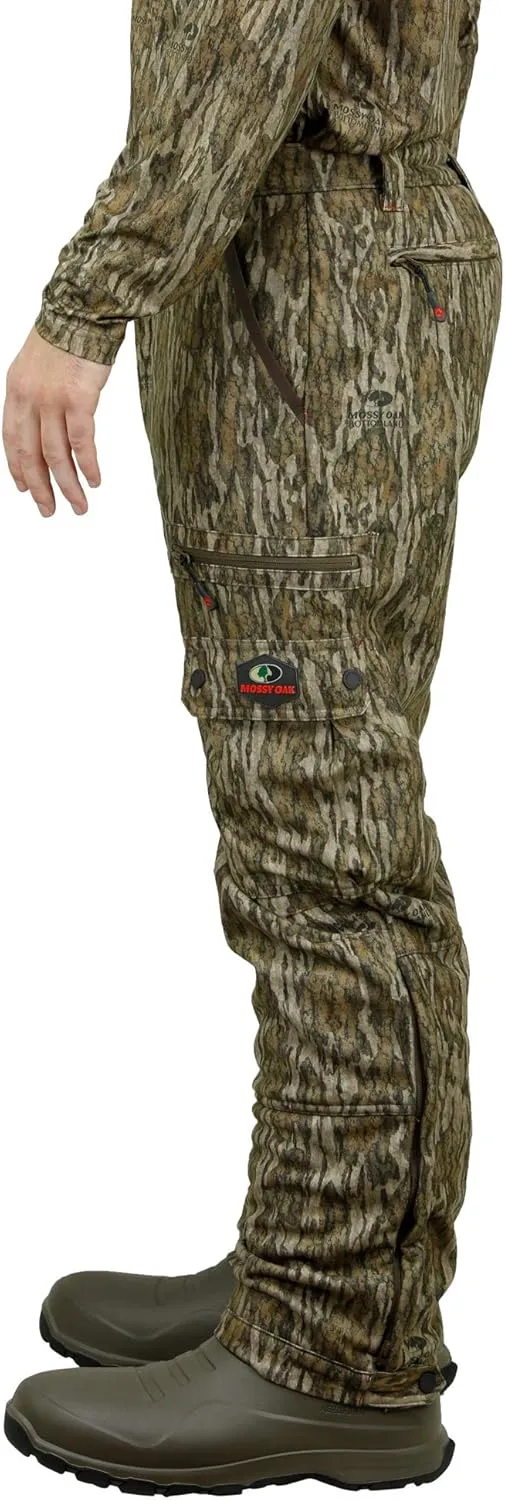 Mossy Oak Sherpa Fleece Lined Camo Hunting Pants for Men