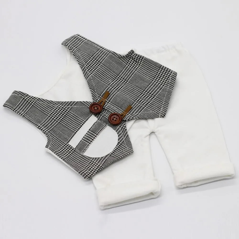 Newborn Photography Baby Boy Gentleman Outfit