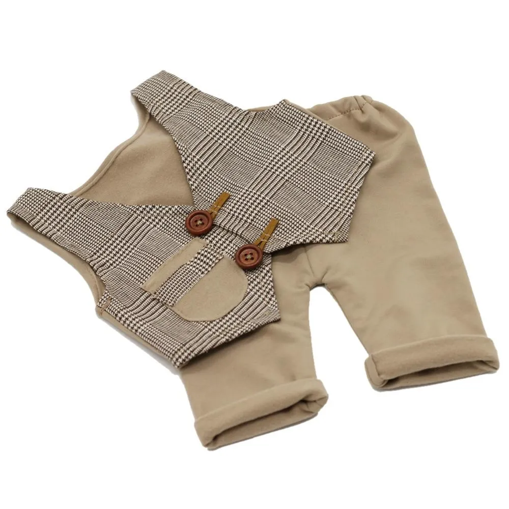 Newborn Photography Baby Boy Gentleman Outfit