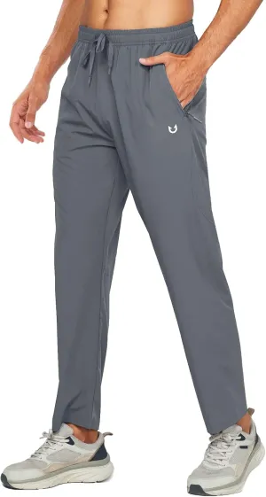 NORTHYARD Men's Fleece Lined Pants Athletic Workout Running Joggers Winter Warm Wind Sweatpants for Active Gym Track Jogging