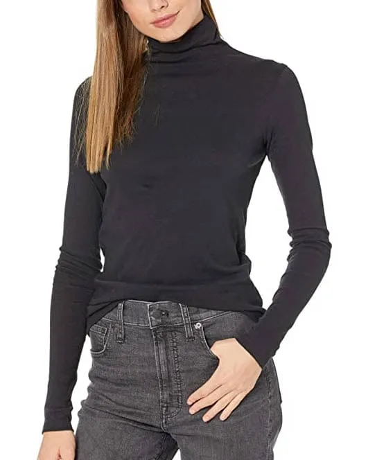 "Essential Long Sleeve" Turtleneck