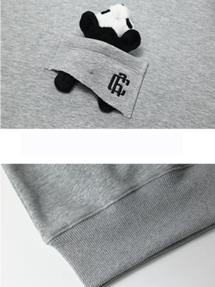 RenChill Panda Fleece Sweatshirt - Unisex