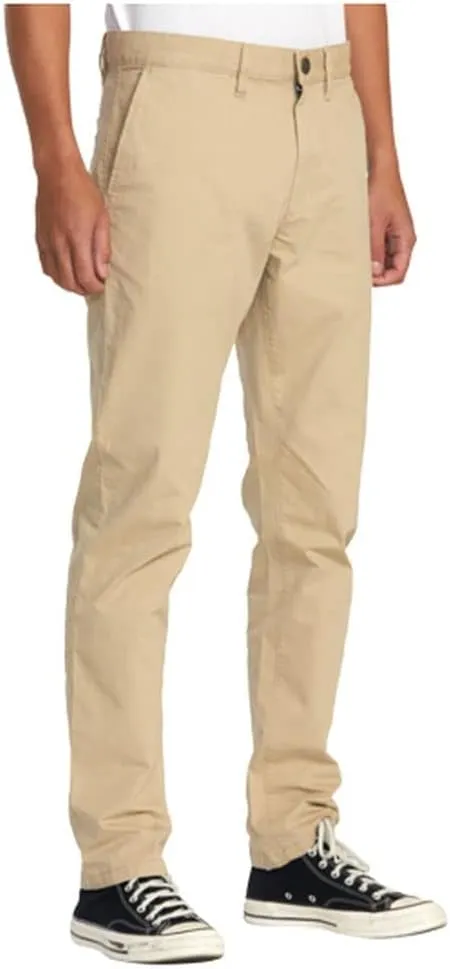 RVCA Mens Slim Fit Chino Pants
