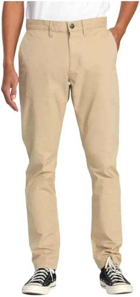RVCA Mens Slim Fit Chino Pants