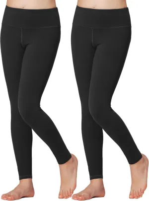 Stelle Girls Athletic Leggings Kids Dance Workout Running Yoga Pants with Hidden Pocket