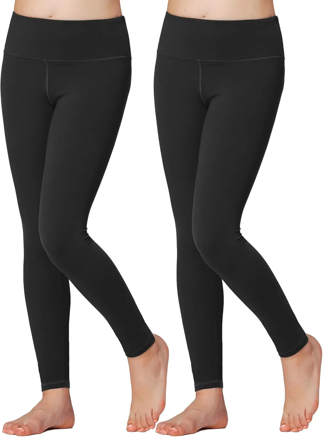 Stelle Girls Athletic Leggings Kids Dance Workout Running Yoga Pants with Hidden Pocket