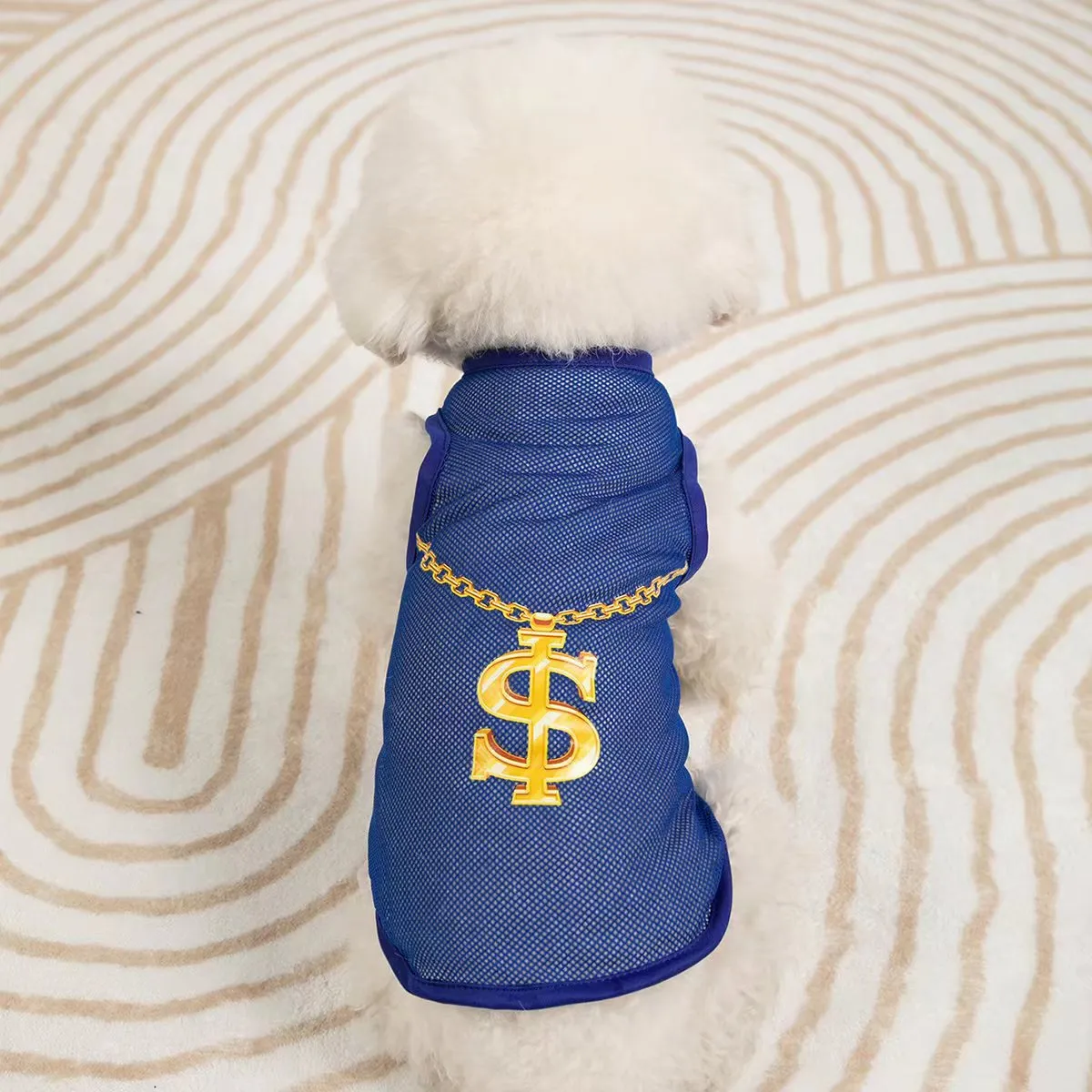 Summer Thin Breathable Large Mesh Dog Sports Vest