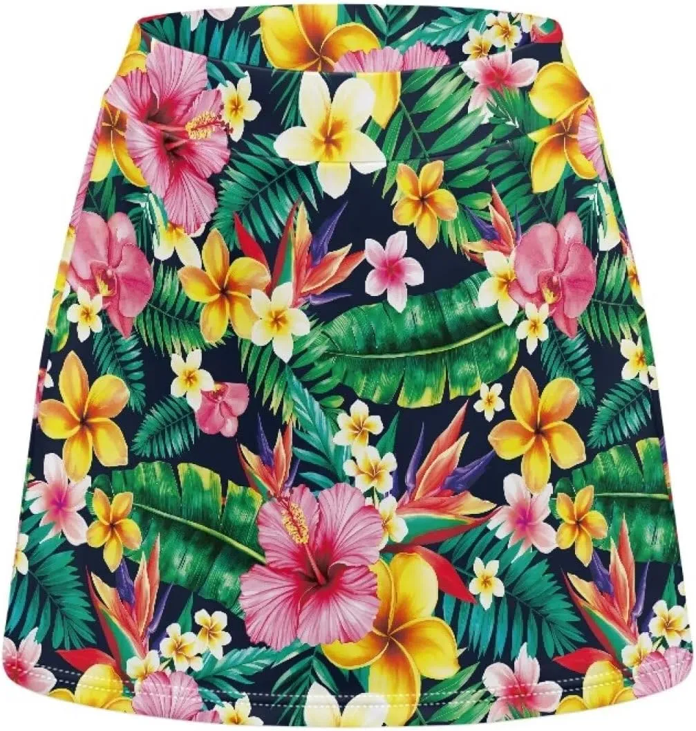 Tennis Skirt High Waisted for Women with Pockets Inner Shorts A Line Pickleball Golf Athletic Skort