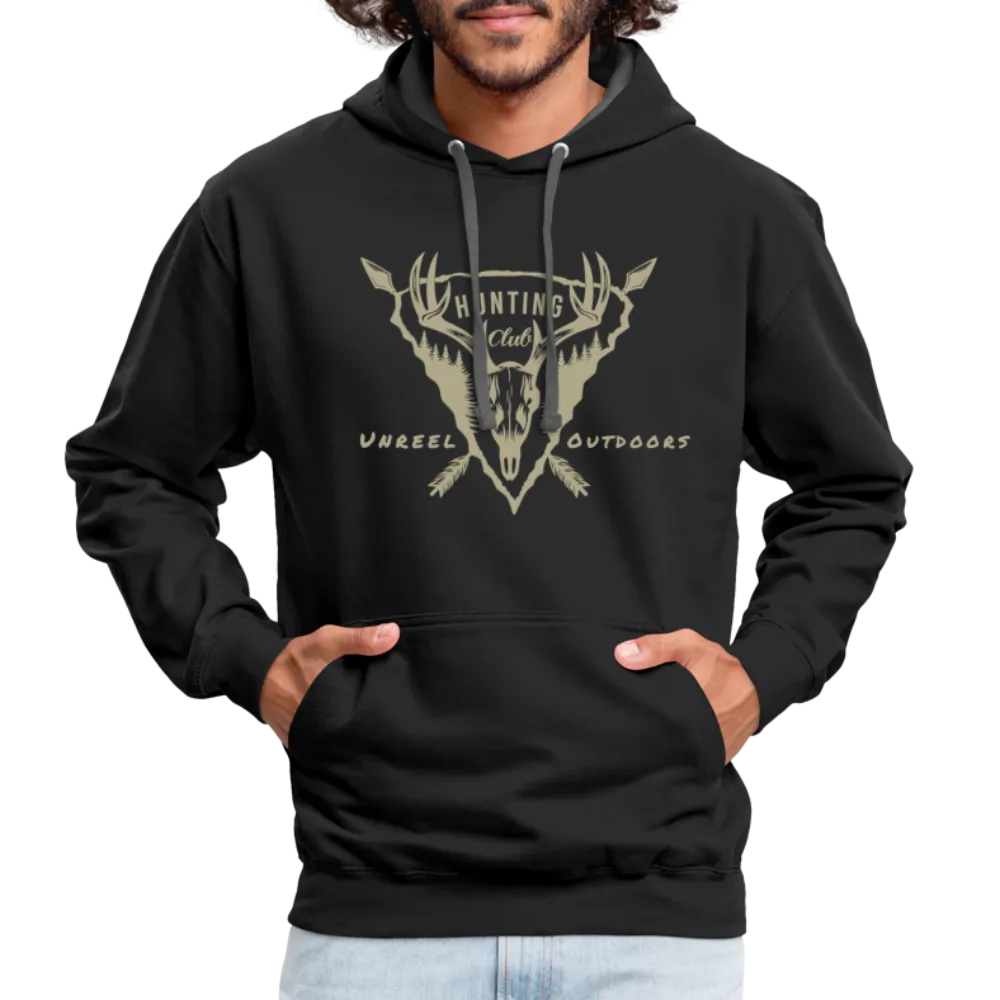 Unreel outdoors hunting Contrast Hoodie