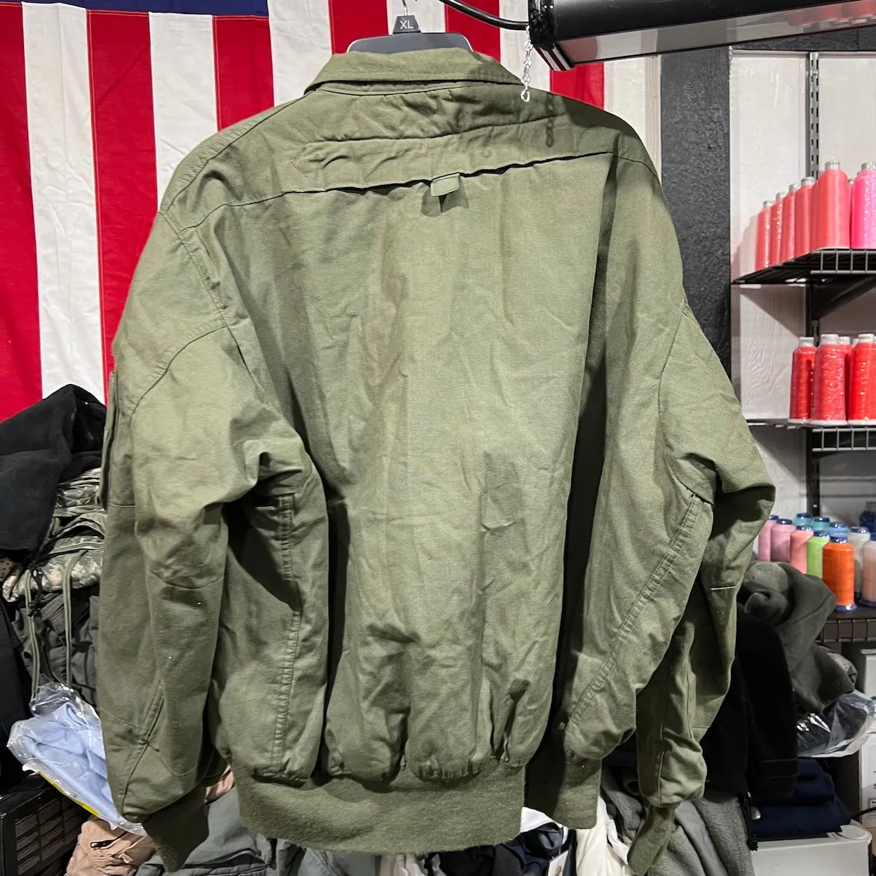 Vintage US Army Aramid Coat CVC Combat Vehicle Coat XL Long