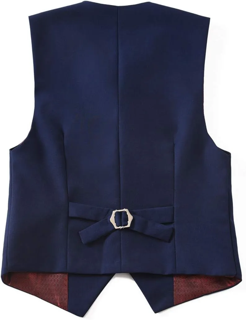 Visaccy Boys Suits Slim Fit Dress Clothes Ring Bearer Outfit