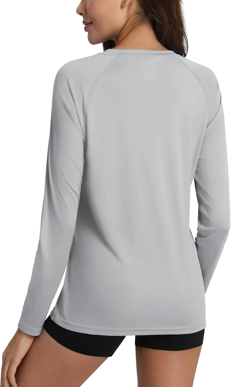 Women's Long Sleeve Shirt UPF 50  UV Sun Protection Rash Guard Lightweight Quick Dry Hiking Workout Tops
