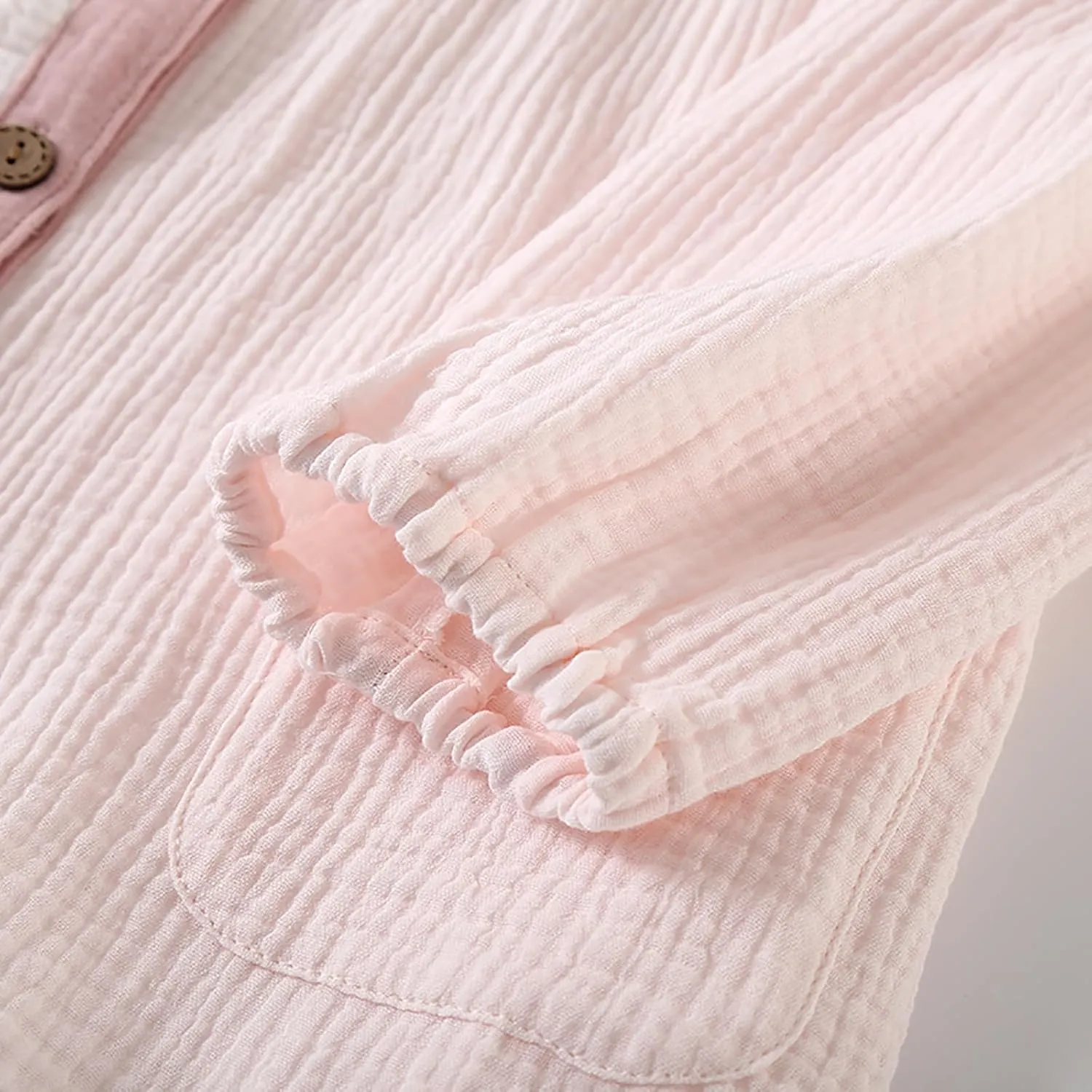 Womens Postpartum Maternity Pajamas 2 Piece Sets Ruffle Long Sleeve Nursing Tops with Pockets and Pants