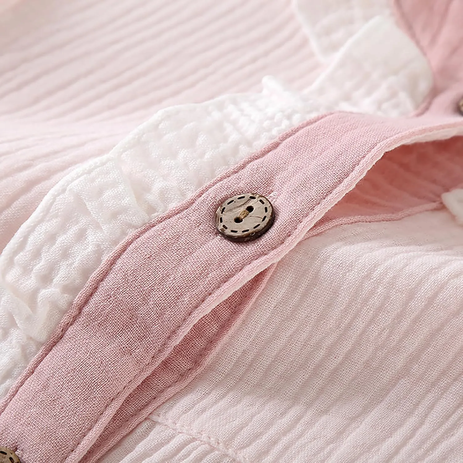 Womens Postpartum Maternity Pajamas 2 Piece Sets Ruffle Long Sleeve Nursing Tops with Pockets and Pants